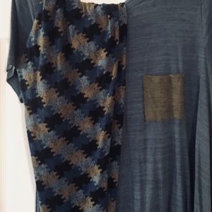 Lularoe Carly and matching leggings